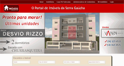 Desktop Screenshot of imoveisdaserra.com